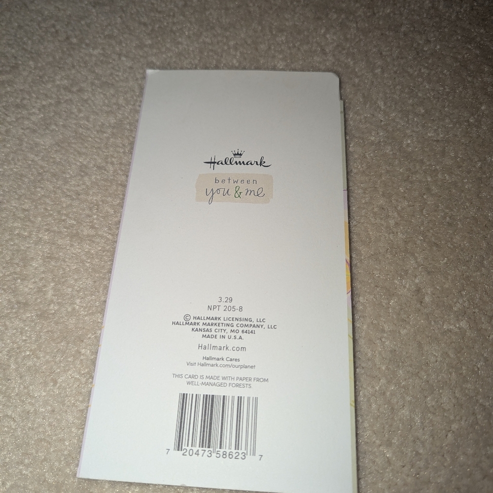 Hallmark Next Time Card - Picture 4 of 4